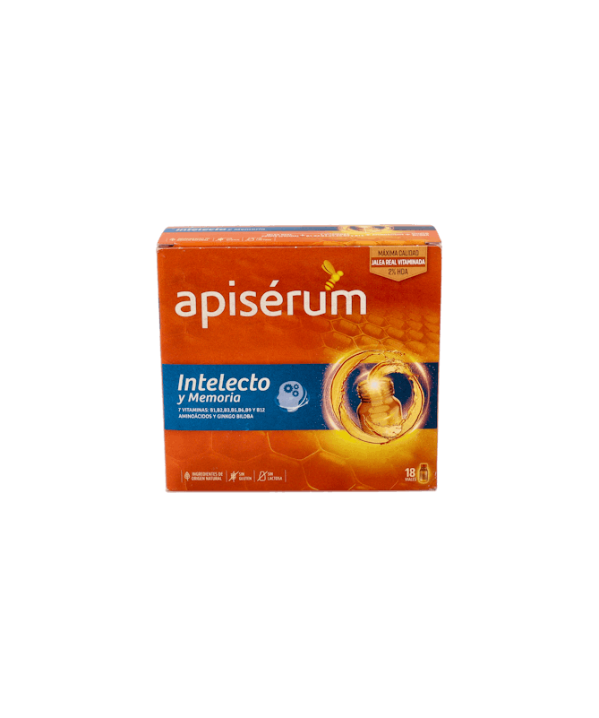 APISERUM INTELECTO 18 VIALES BEBIBLES – foto del producto cada apiserum intelecto APISERUM INTELECTO 18 VIALES BEBIBLES – foto del producto cada apiserum intelecto