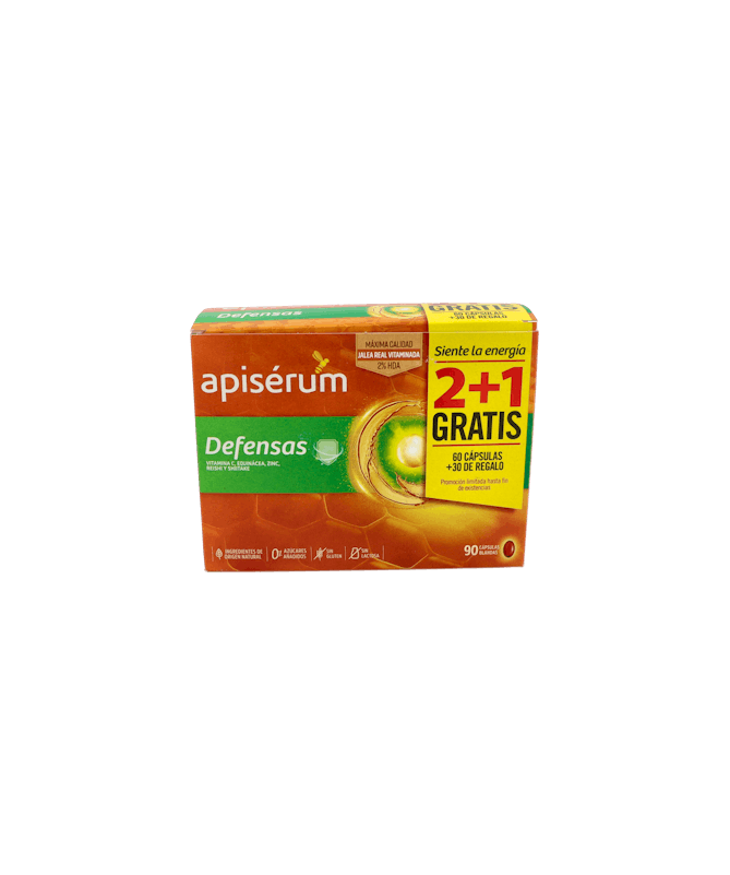 APISERUM DEFENSA CAPSULAS PACK 3M – foto del producto cada apiserum defensa APISERUM DEFENSA CAPSULAS PACK 3M – foto del producto cada apiserum defensa