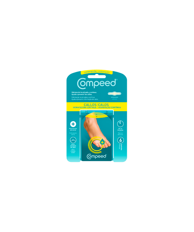 COMPEED CALLOS HIDRATACION CONTINUA 6 UD – foto del producto cada compeed callos COMPEED CALLOS HIDRATACION CONTINUA 6 UD – foto del producto cada compeed callos