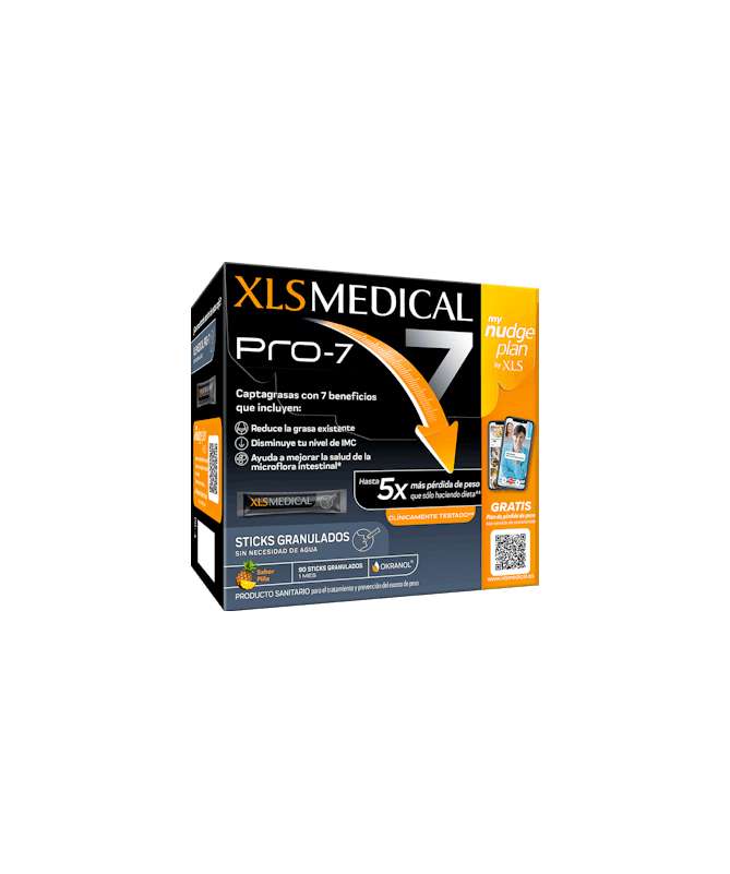 XLS MEDICAL PRO-7 90 STICKS SABOR PIÑA – foto del producto cada xls medical XLS MEDICAL PRO-7 90 STICKS SABOR PIÑA – foto del producto cada xls medical