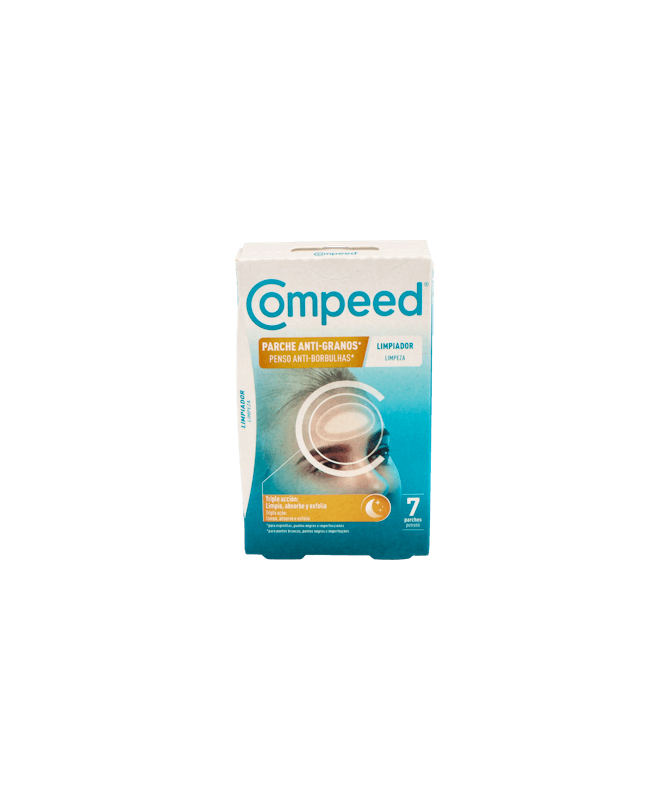 COMPEED PARCHE ANTIGRANOS LIMPIADOR 7UD – foto del producto cada compeed parche COMPEED PARCHE ANTIGRANOS LIMPIADOR 7UD – foto del producto cada compeed parche