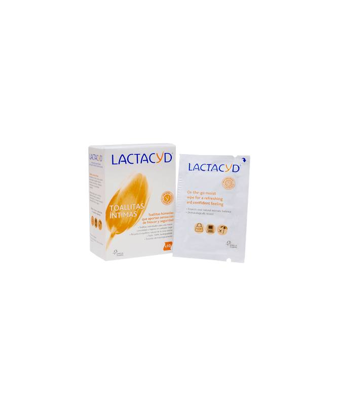 LACTACYD INTIMO TOALLITAS 10 UND – foto del producto cada lactacyd intimo LACTACYD INTIMO TOALLITAS 10 UND – foto del producto cada lactacyd intimo