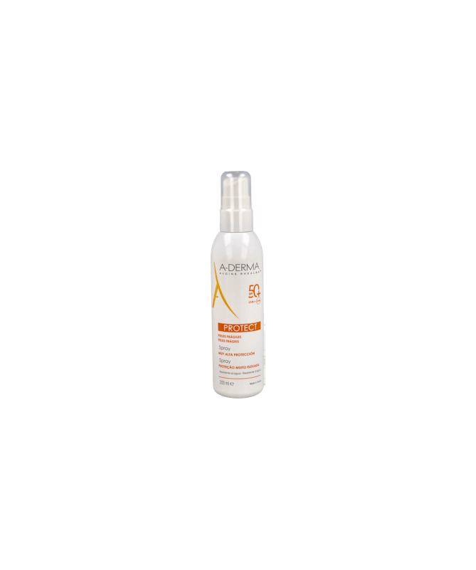 A-DERMA PROTECT SPRAY ADT. SPF 50+200 ML – foto del producto cada derma protect