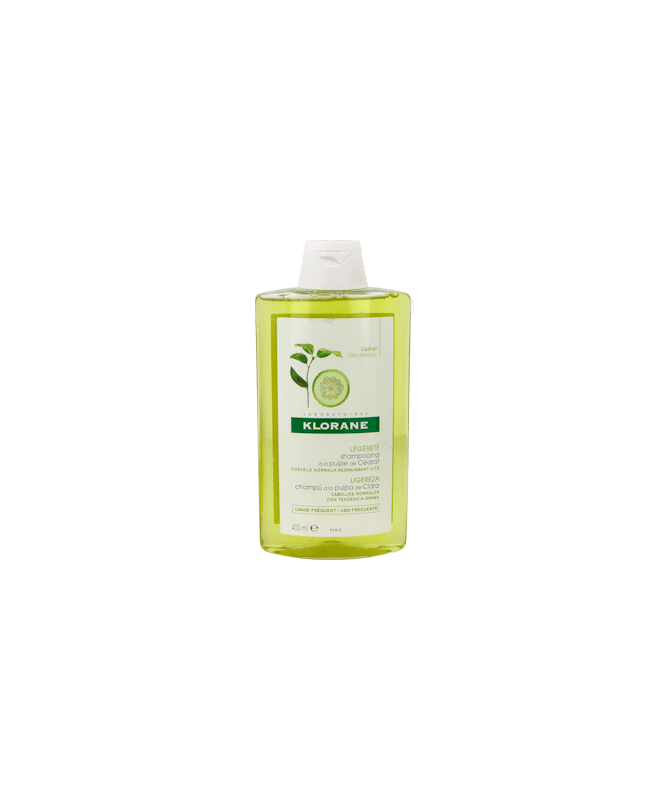KLORANE CHAMPU PULPA DE CIDRA 400 ML – foto del producto cada klorane champu KLORANE CHAMPU PULPA DE CIDRA 400 ML – foto del producto cada klorane champu