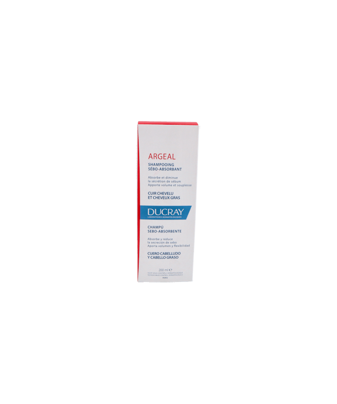 DUCRAY ARGEAL CHAMPU 200 ML – foto del producto cada ducray argeal
