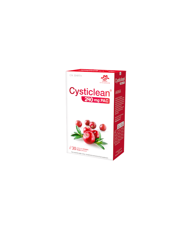 CYSTICLEAN 240 MG PAC 30 COMP – foto del producto cada cysticlean 240