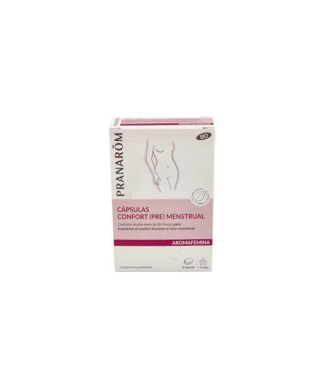 AROMAFENINA CONFORT PREMENSTRUAL 30 CAPS – foto del producto cada aromafenina confort AROMAFENINA CONFORT PREMENSTRUAL 30 CAPS – foto del producto cada aromafenina confort