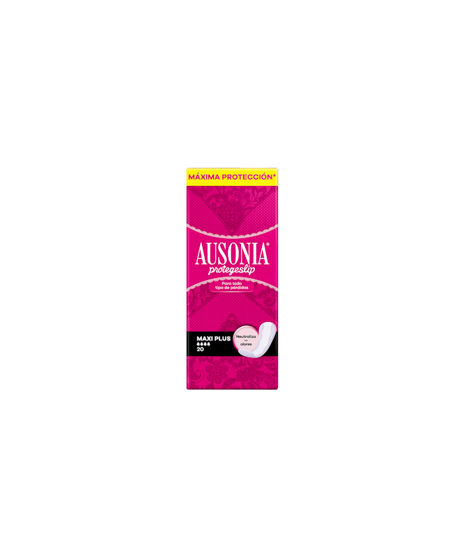 AUSONIA PROTEGE SLIP MAXI PLUS 20 UD – foto del producto ausonia protege slip AUSONIA PROTEGE SLIP MAXI PLUS 20 UD – foto del producto ausonia protege slip