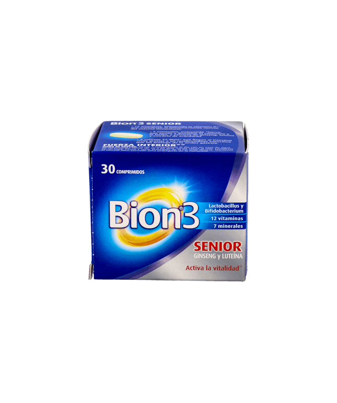 BION 3 SENIOR 30 COMPR – foto del producto cada bion senior BION 3 SENIOR 30 COMPR – foto del producto cada bion senior