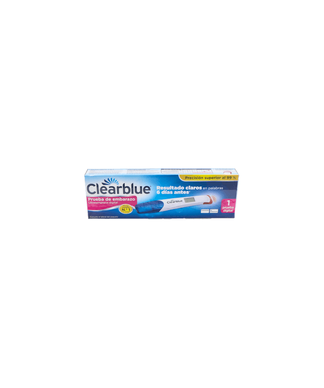 CLEARBLUE DETECCION TEMPRANA DIGITAL – foto del producto cada clearblue deteccion CLEARBLUE DETECCION TEMPRANA DIGITAL – foto del producto cada clearblue deteccion