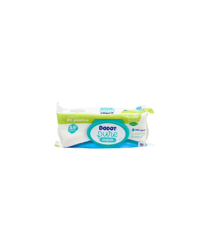 DODOT AQUA PURE TOALLITAS TAPITA 48UD – foto del producto cada dodot aqua DODOT AQUA PURE TOALLITAS TAPITA 48UD – foto del producto cada dodot aqua