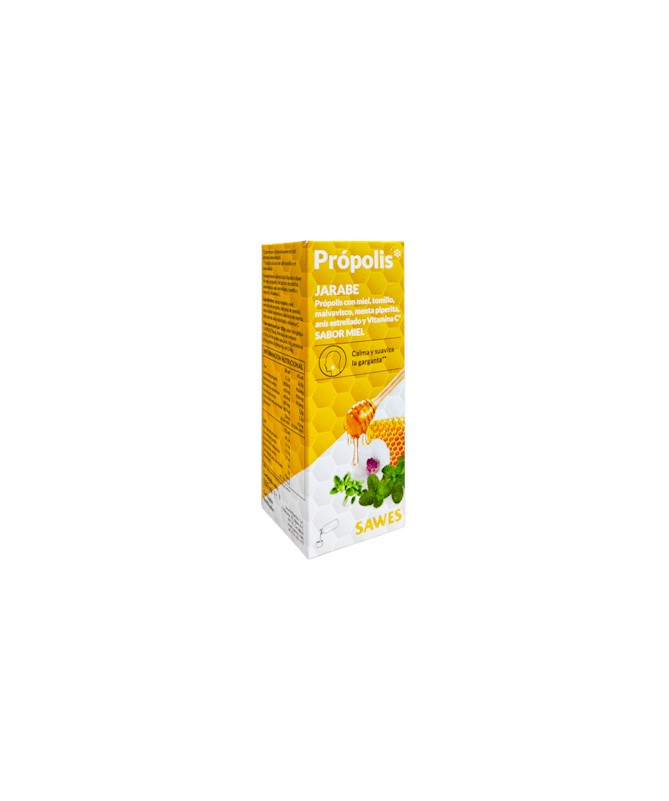 PROPOLIS JARABE MIEL SAWES 150 ML – foto del producto cada propolis jarabe PROPOLIS JARABE MIEL SAWES 150 ML – foto del producto cada propolis jarabe