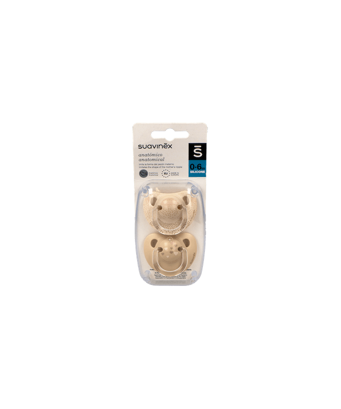 CHUPETE CLASICO TETINA ANAT 0-6M SILI 2U – foto del producto cada chupete clasico CHUPETE CLASICO TETINA ANAT 0-6M SILI 2U – foto del producto cada chupete clasico