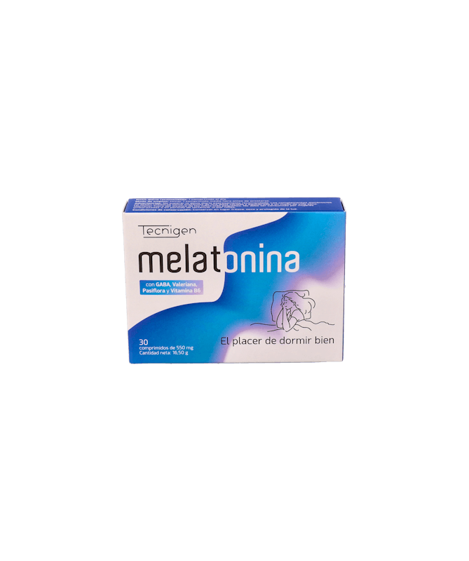 TECNIGEN MELATONINA 30 COMPR – foto del producto cada tecnigen melatonina TECNIGEN MELATONINA 30 COMPR – foto del producto cada tecnigen melatonina