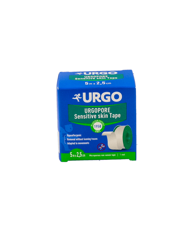 URGOPORE ESPARADRAPO 5MX2.5CM – foto del producto cada urgopore esparadrapo URGOPORE ESPARADRAPO 5MX2.5CM – foto del producto cada urgopore esparadrapo
