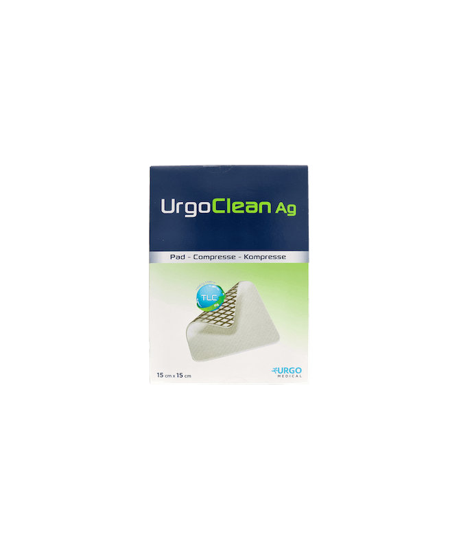 URGOCLEAN AG 15X15 CM 3 APOSITOS – foto del producto cada urgoclean 15x15 URGOCLEAN AG 15X15 CM 3 APOSITOS – foto del producto cada urgoclean 15x15