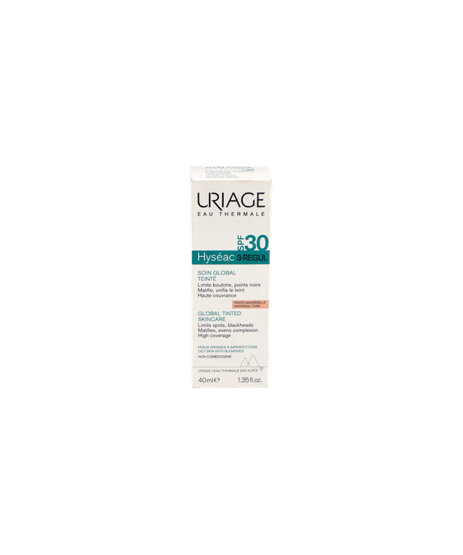 URIAGE HYSEAC 3 REGU GLOBAL SPF30 COLOR – foto del producto cada uriage hyseac URIAGE HYSEAC 3 REGU GLOBAL SPF30 COLOR – foto del producto cada uriage hyseac