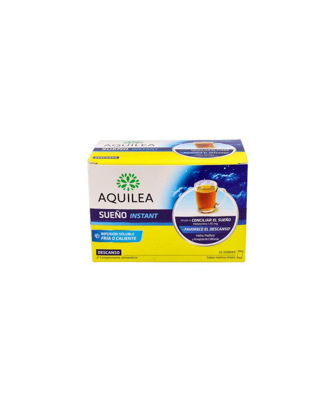 AQUILEA SUEÑO INSTANTANEO 25 SOBRES – foto del producto extracto 100 partes AQUILEA SUEÑO INSTANTANEO 25 SOBRES – foto del producto extracto 100 partes