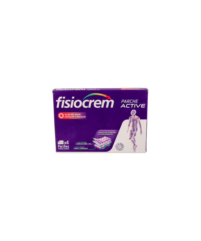 FISIOCREM PARCHE ACTIVE 4 UDS – foto del producto parche capa fisiocrem FISIOCREM PARCHE ACTIVE 4 UDS – foto del producto parche capa fisiocrem