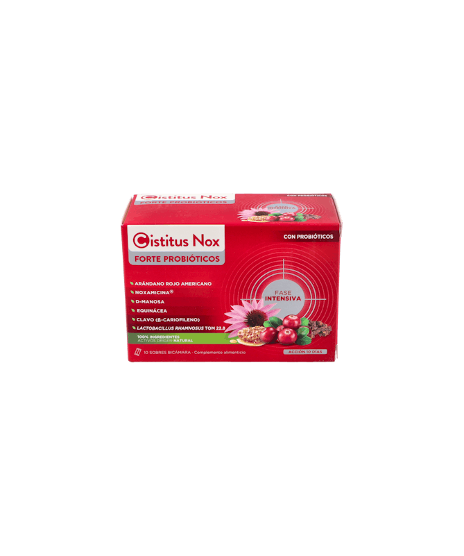 CISTITUS NOX FORTE CON PROBIOTICOS 10 ST – foto del producto cada cistitus nox CISTITUS NOX FORTE CON PROBIOTICOS 10 ST – foto del producto cada cistitus nox