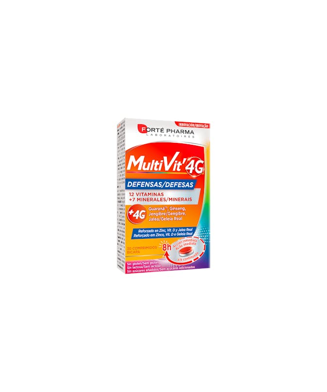 MULTIVIT 4G DEFENSAS 30 COMP BICAPA – foto del producto cada multivit defensas MULTIVIT 4G DEFENSAS 30 COMP BICAPA – foto del producto cada multivit defensas