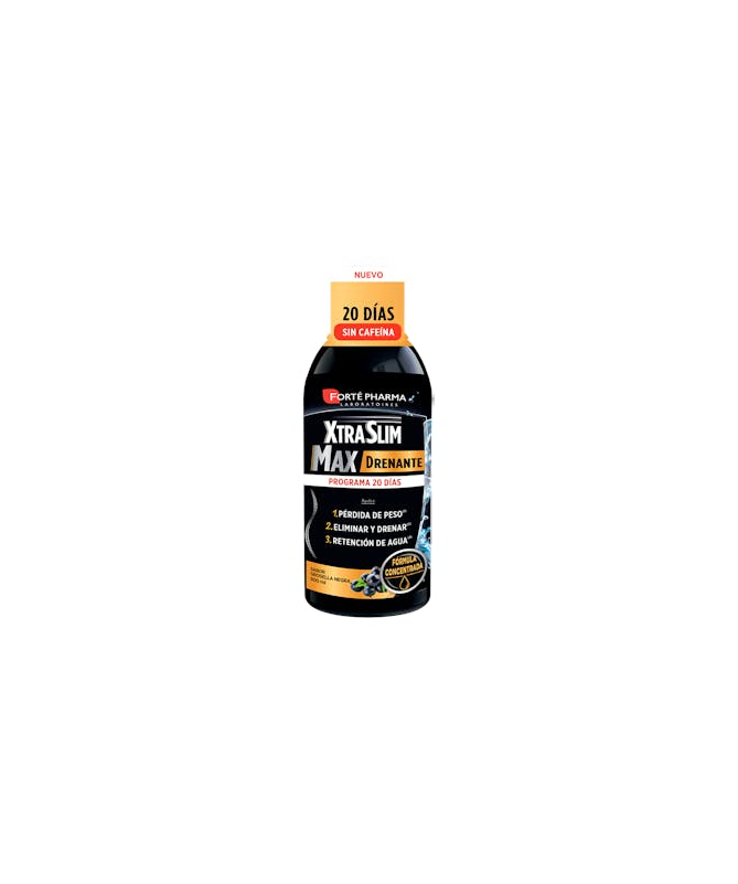 XTRASLIM MAX DRENANTE 500 ML – foto del producto cada xtraslim max