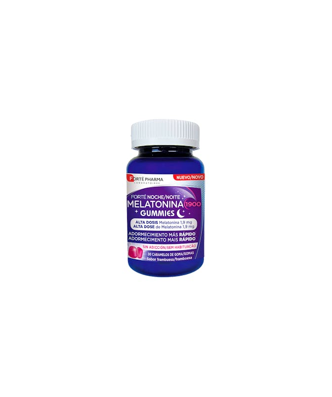 FORTE NOCHE MELATONINA 30 GUMMIES FRAMB – foto del producto cada forte noche FORTE NOCHE MELATONINA 30 GUMMIES FRAMB – foto del producto cada forte noche