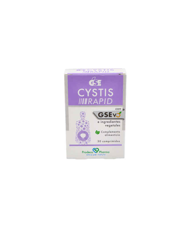 GSE CYSTITIS RAPID 30 COMPRIMIDOS – foto del producto cada gse cystitis GSE CYSTITIS RAPID 30 COMPRIMIDOS – foto del producto cada gse cystitis