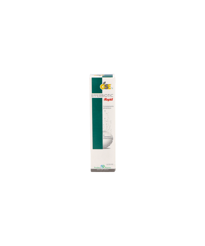 GSE EFFERBIOTIC RAPID 20 COMP EFERVESC – foto del producto cada gse efferbiotic