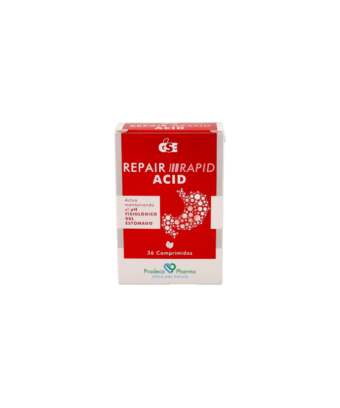 GSE REPAIR RAPID ACID 36 COMPRIMIDOS – foto del producto cada gse repair