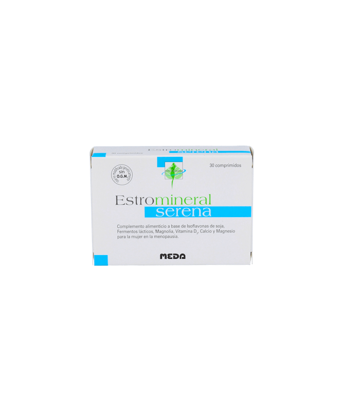 ESTROMINERAL SERENA 30 COMPRIMIDOS – foto del producto extracto seco magnesio ESTROMINERAL SERENA 30 COMPRIMIDOS – foto del producto extracto seco magnesio