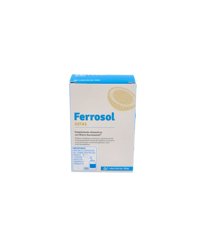 FERROSOL GOTAS 30 ML + SOBRES 1 FERROSOL GOTAS 30 ML + SOBRES 1