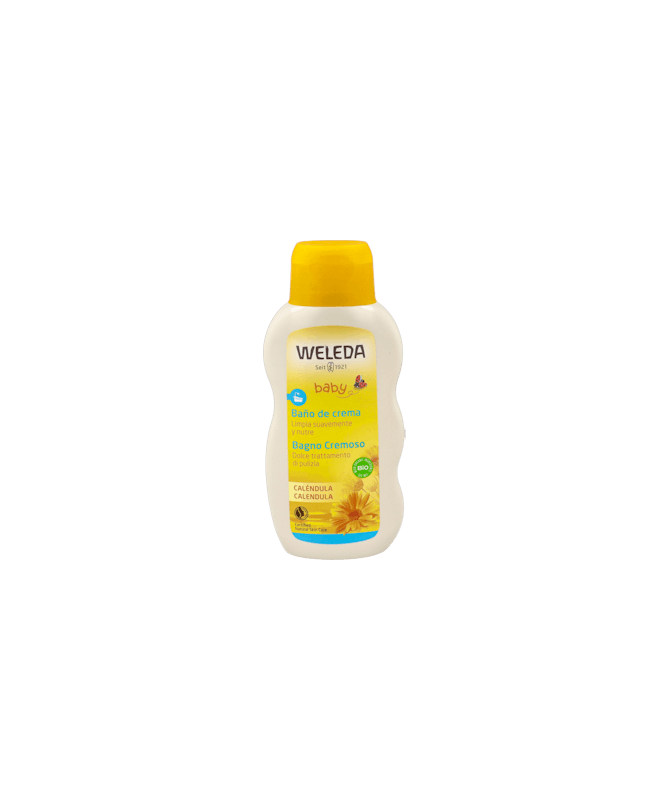 WELEDA BAÑO CREMA CALENDULA BEBE 200ML – foto del producto cada weleda baño WELEDA BAÑO CREMA CALENDULA BEBE 200ML – foto del producto cada weleda baño