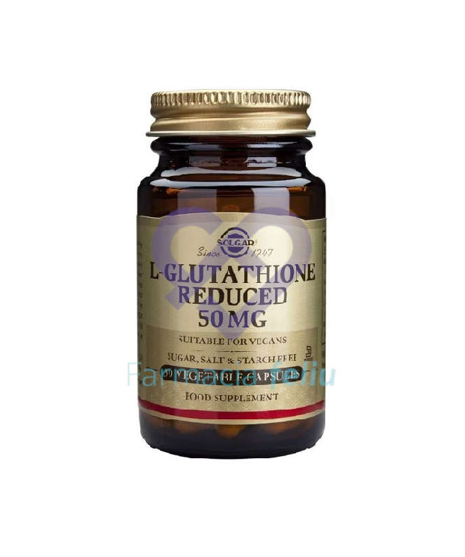 L GLUTATION 50MG 30VEGICAPS – foto del producto cápsula vegetal glutation L GLUTATION 50MG 30VEGICAPS – foto del producto cápsula vegetal glutation