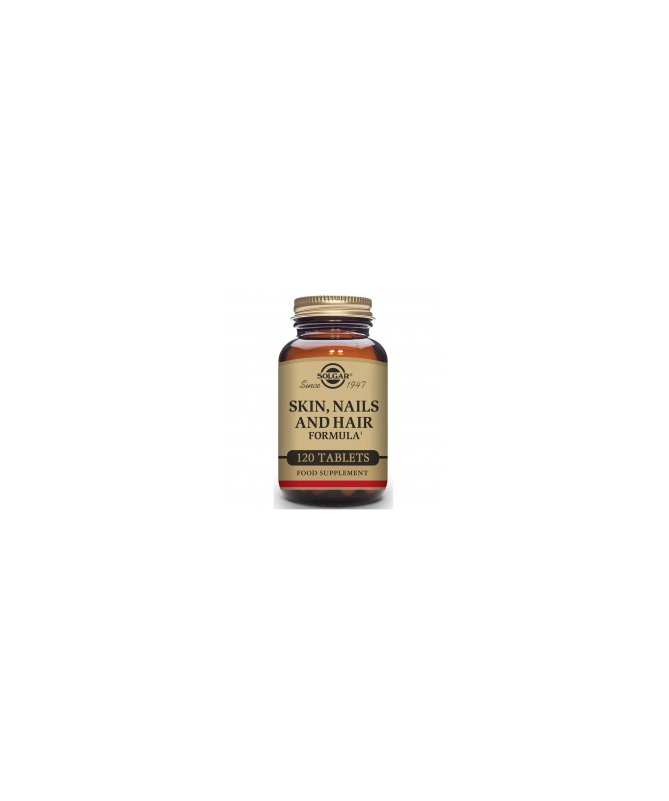 HAIR SKIN NAILS PELO PIEL Y U AS 120COMP – foto del producto vegetal ácido lisina