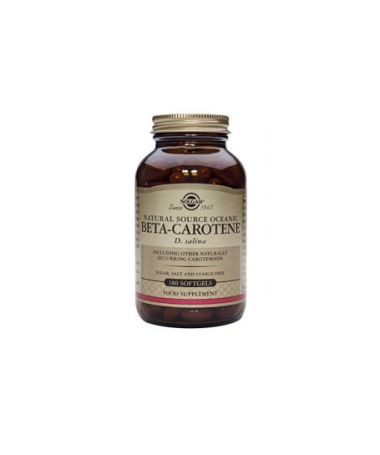 BETACAROTENO OCEANICO 7MG 180CAP – foto del producto aceite cápsula carotenoides