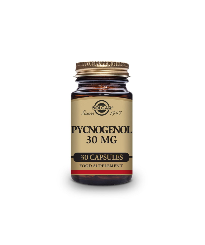 PINO 30MG EXT CORTEZA PINO PYCNOGENOL 30CAP VEG – foto del producto pino vegetal corteza