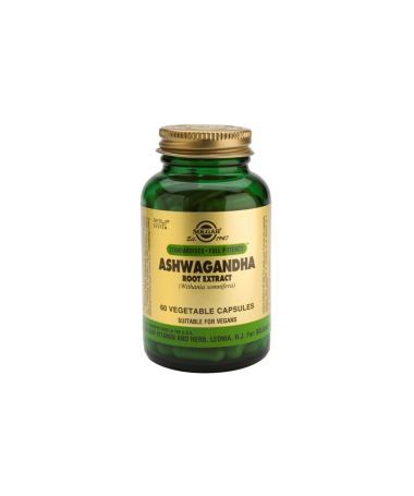 ASHWAGANDA WITHANIA SOMNIFEA 60VEGICAPS – foto del producto cápsula raíz ashwagandha