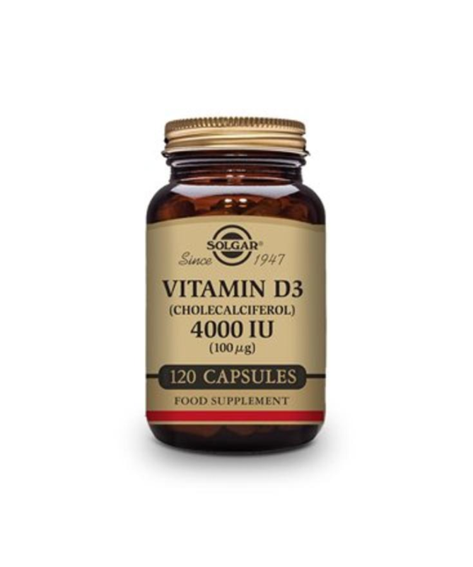 VITAMINA D3 4000UI 100MCG 120CAP VEG – foto del producto vitamina cápsula vegetal VITAMINA D3 4000UI 100MCG 120CAP VEG – foto del producto vitamina cápsula vegetal