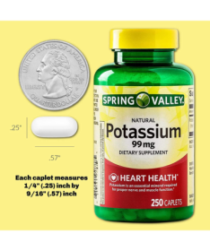 BIG POTASSIUM 99 MG 200 VCAPS – foto del producto potasio avena citrato