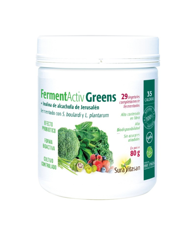FERMENT ACTIV GREENS 80GR – foto del producto hoja oleracea mezcla FERMENT ACTIV GREENS 80GR – foto del producto hoja oleracea mezcla