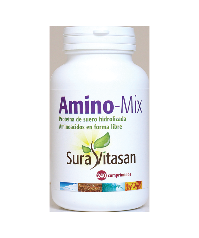 AMINO MIX 240COMP SURA VITASAN – foto del producto aar alfa lactoalbúmina