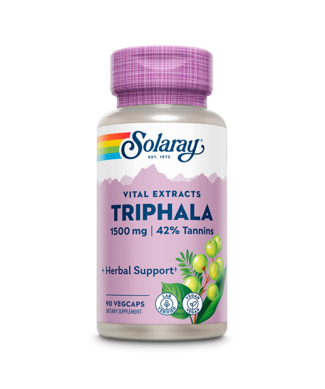 TRIPHALA 500MG 90CAP – foto del producto extracto fruto myrobalan TRIPHALA 500MG 90CAP – foto del producto extracto fruto myrobalan