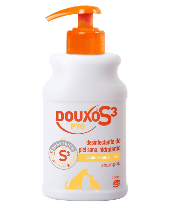 DOUXO S3 PYO CHAMPU 200ML – foto del producto douxo pyo champu DOUXO S3 PYO CHAMPU 200ML – foto del producto douxo pyo champu