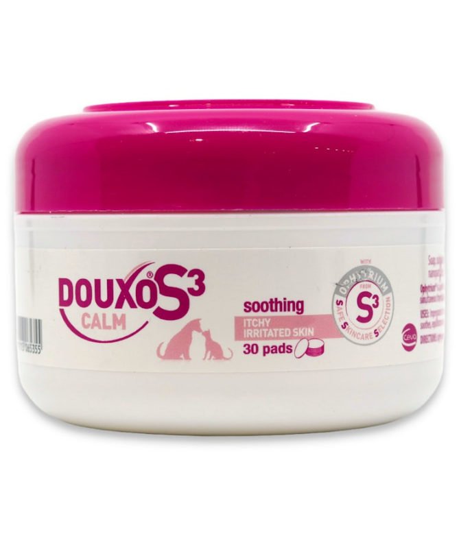 DOUXO S3 CALM PADS 30UD – foto del producto douxo calm pads DOUXO S3 CALM PADS 30UD – foto del producto douxo calm pads