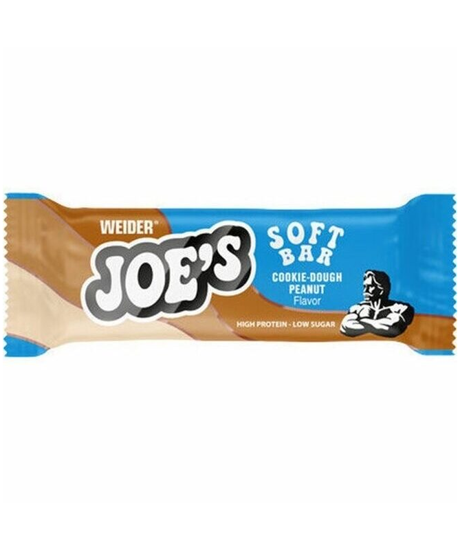 JOE S SOFT BAR COOKIE DOUGH 12X50GR – foto del producto soja cacao leche JOE S SOFT BAR COOKIE DOUGH 12X50GR – foto del producto soja cacao leche