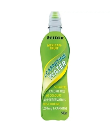 WEIDER L CARNITINE WATER MEXICAN FRUIT 500MLX6UDS – foto del producto weider carnitine water