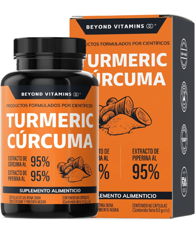 CURCUMA 95 90CAP – foto del producto vegetal curcuma cápsula CURCUMA 95 90CAP – foto del producto vegetal curcuma cápsula