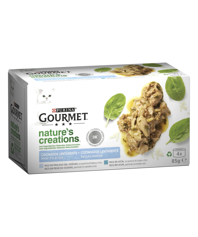 GOURMET NATURE FISH CAJA 12X4X85GR – foto del producto sulfato pescado subproductos GOURMET NATURE FISH CAJA 12X4X85GR – foto del producto sulfato pescado subproductos