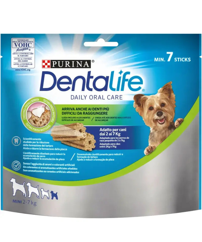 DENTALIFE CANINE EXTRA SMALL CAJA 6X69GR – foto del producto vitamina harina carnes DENTALIFE CANINE EXTRA SMALL CAJA 6X69GR – foto del producto vitamina harina carnes